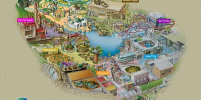 კურორტები მსოფლიოს sentosa რუკა
