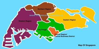 რუკა სინგაპური სამეზობლოში